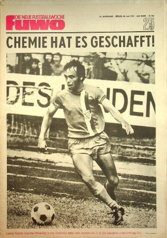 Fuwo Fussballwoche 25/1975