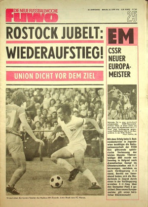 Fuwo Fussballwoche 25/1976