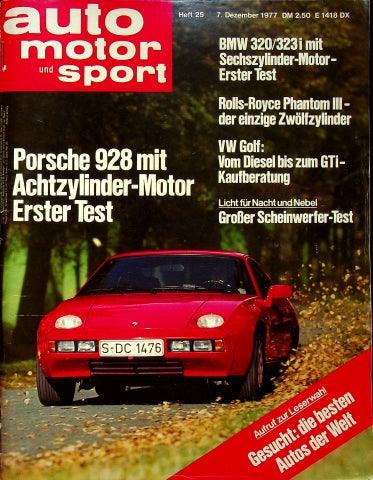 Auto Motor und Sport 25/1977