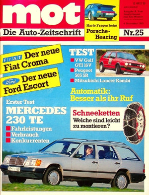 MOT 25/1985