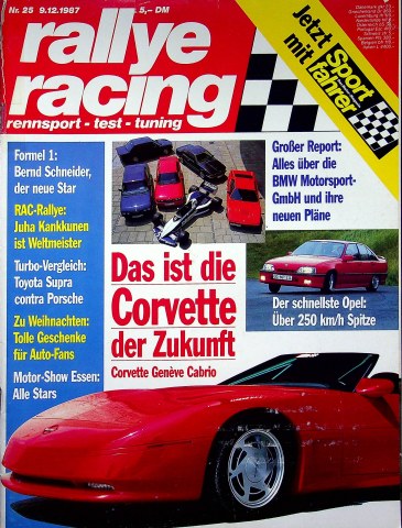 Rallye Racing 25/1987
