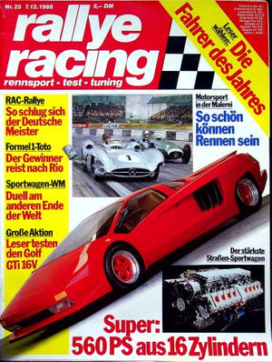 Rallye Racing 25/1988