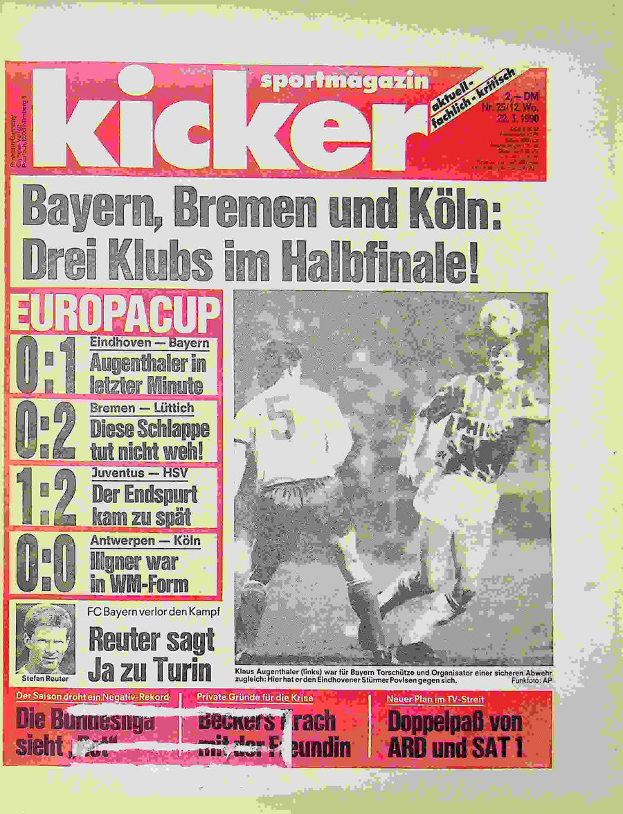 Kicker 25/1990