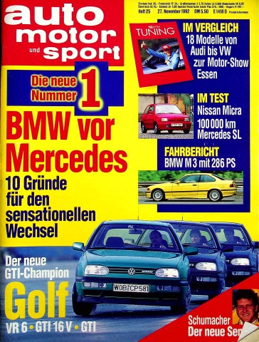 Auto Motor und Sport 25/1992