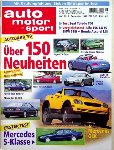 Auto Motor und Sport 25/1998