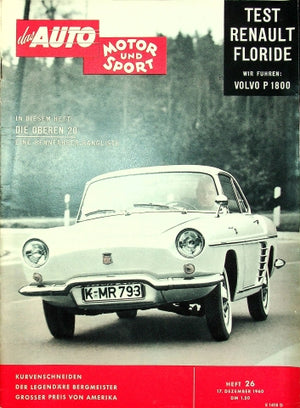Auto Motor und Sport 26/1960