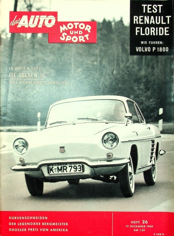 Auto Motor und Sport 26/1960