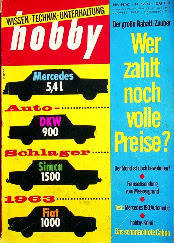 Hobby 26/1962