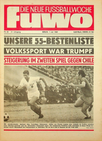 Fuwo Fussballwoche 26/1969