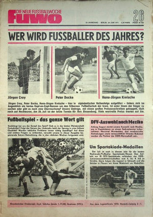 Fuwo Fussballwoche 26/1971