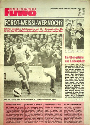Fuwo Fussballwoche 26/1972