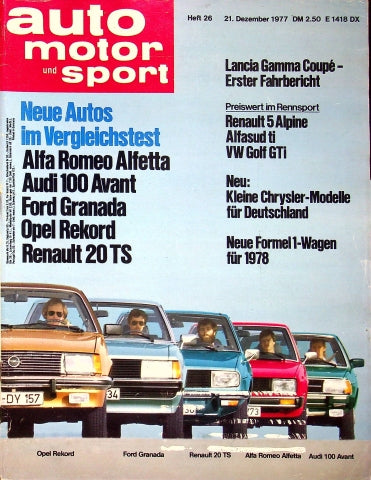 Auto Motor und Sport 26/1977
