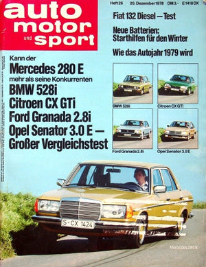 Auto Motor und Sport 26/1978