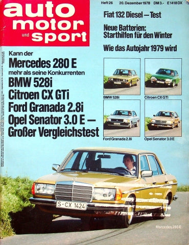 Auto Motor und Sport 26/1978