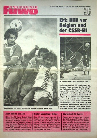 Fuwo Fussballwoche 26/1980
