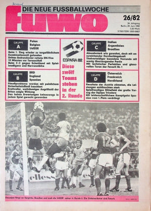 Fuwo Fussballwoche 26/1982