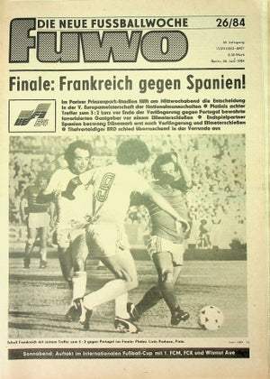 Fuwo Fussballwoche 26/1984