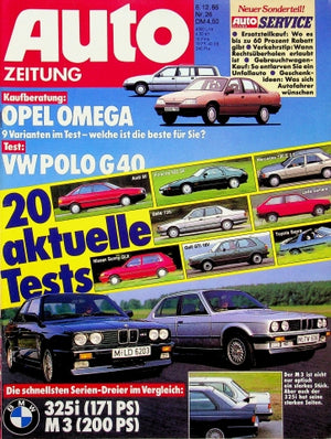 Autozeitung 26/1986