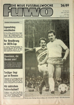 Fuwo Fussballwoche 26/1989