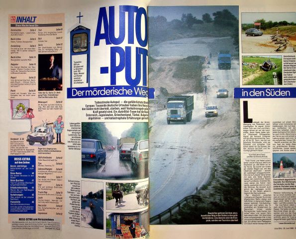 Inhaltsverzeichnis Auto Bild 26/1990