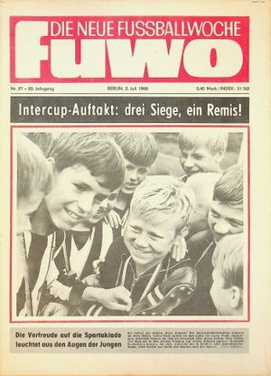 Fuwo Fussballwoche 27/1968