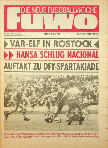 Fuwo Fussballwoche 27/1969