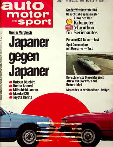 Auto Motor und Sport 27/1980