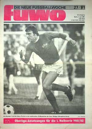 Fuwo Fussballwoche 27/1981