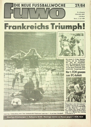 Fuwo Fussballwoche 27/1984