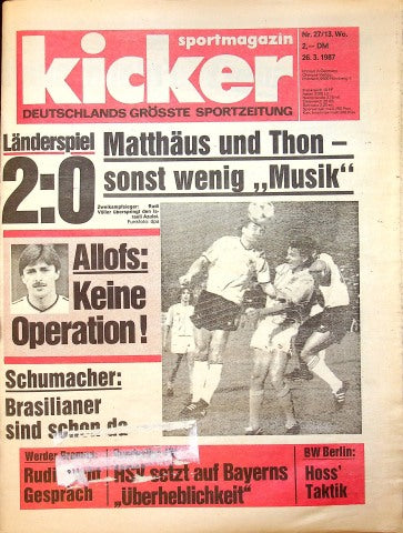 Kicker 27/1987