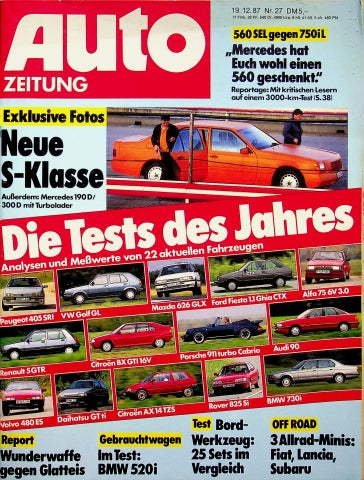 Autozeitung 27/1987