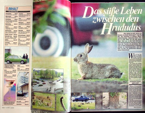 Inhaltsverzeichnis Auto Bild 27/1991