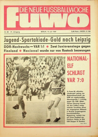 Fuwo Fussballwoche 28/1969