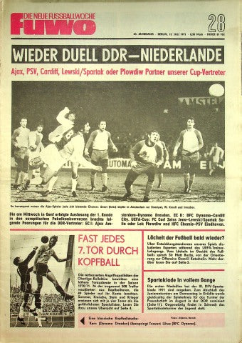 Fuwo Fussballwoche 28/1971