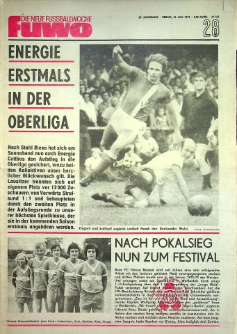 Fuwo Fussballwoche 28/1973
