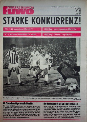 Fuwo Fussballwoche 28/1975