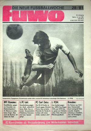 Fuwo Fussballwoche 28/1981