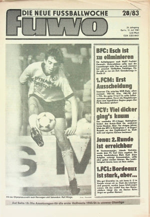 Fuwo Fussballwoche 28/1983