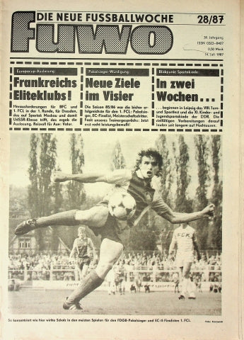 Fuwo Fussballwoche 28/1987