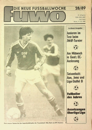 Fuwo Fussballwoche 28/1989
