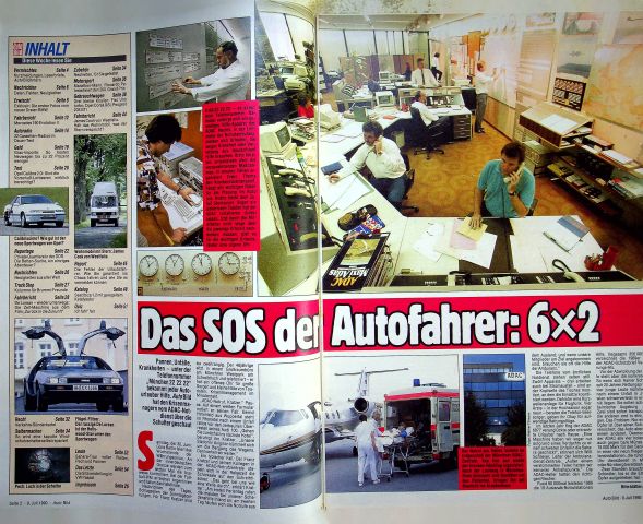 Inhaltsverzeichnis Auto Bild 28/1990