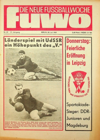 Fuwo Fussballwoche 29/1969