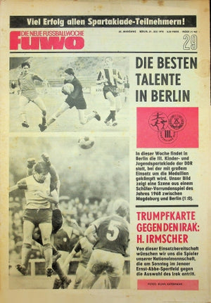 Fuwo Fussballwoche 29/1970
