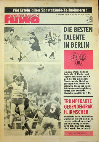 Fuwo Fussballwoche 29/1970