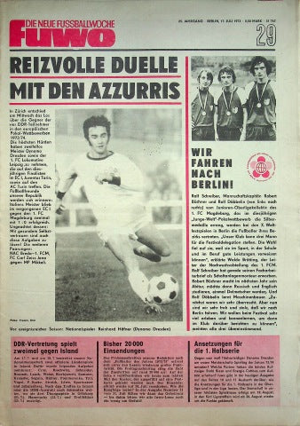 Fuwo Fussballwoche 29/1973