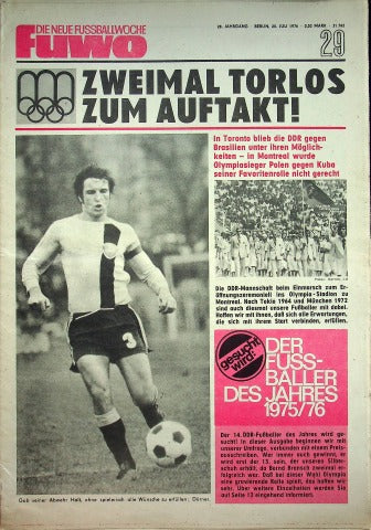 Fuwo Fussballwoche 29/1976