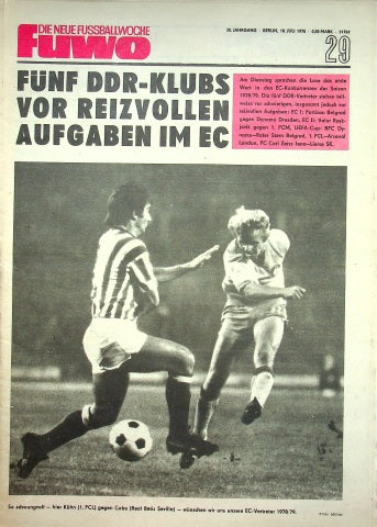 Fuwo Fussballwoche 29/1978