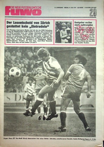 Fuwo Fussballwoche 29/1979