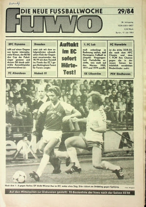 Fuwo Fussballwoche 29/1984