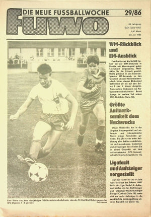 Fuwo Fussballwoche 29/1986